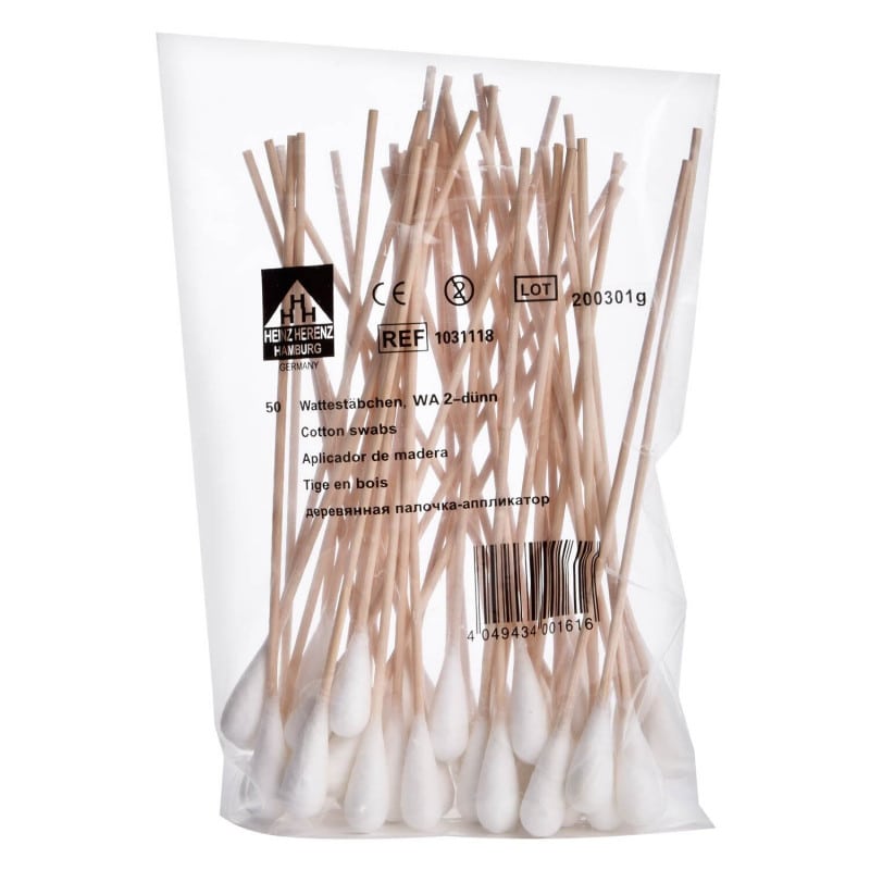 Medium Wooden Cotton Swabs Medvana UK