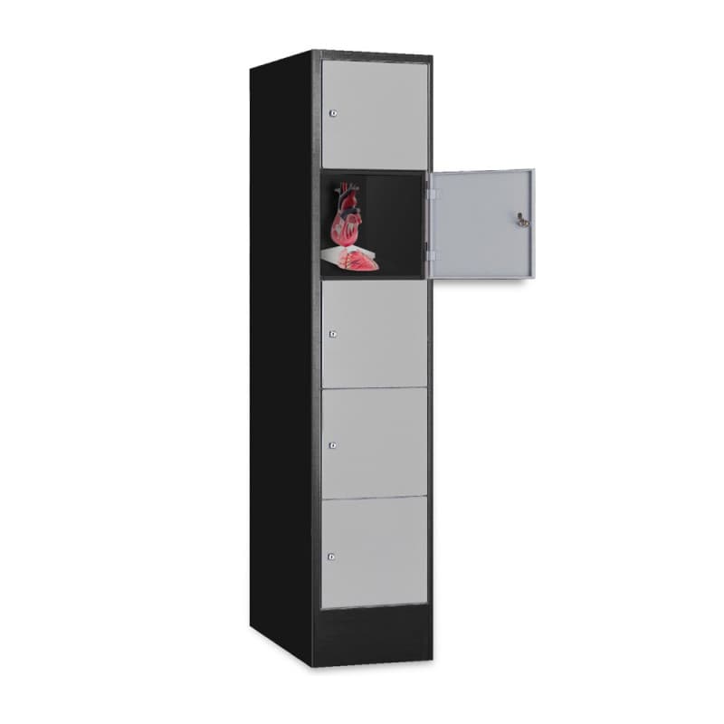 Locker light grey | black Medvana UK