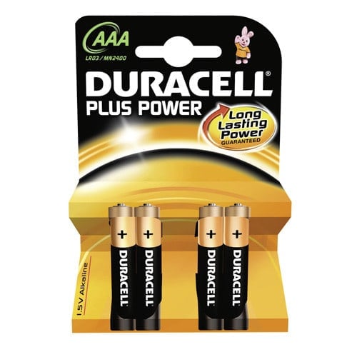 Duracell AAA Batteries Medvana UK
