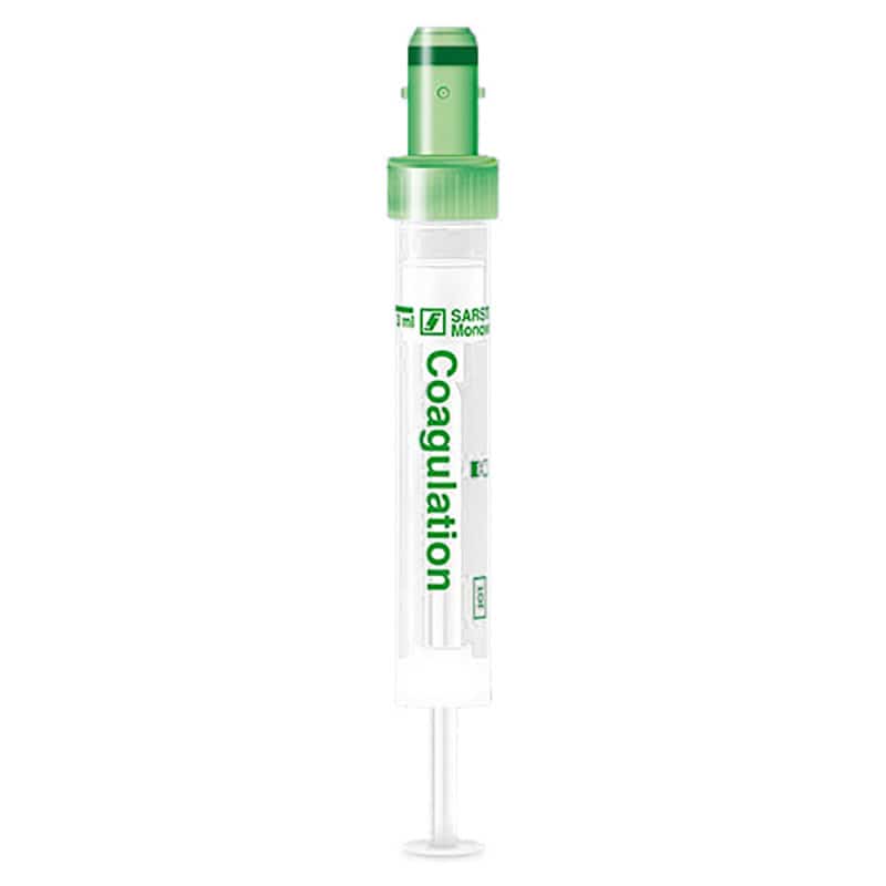 S-Monovettes for Coagulation Analysis, 3ml (66x11mm) Medvana UK