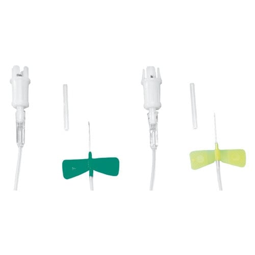 Multifly Blood Collection Needle 20G 0.9 x 19 mm, yellow Medvana UK