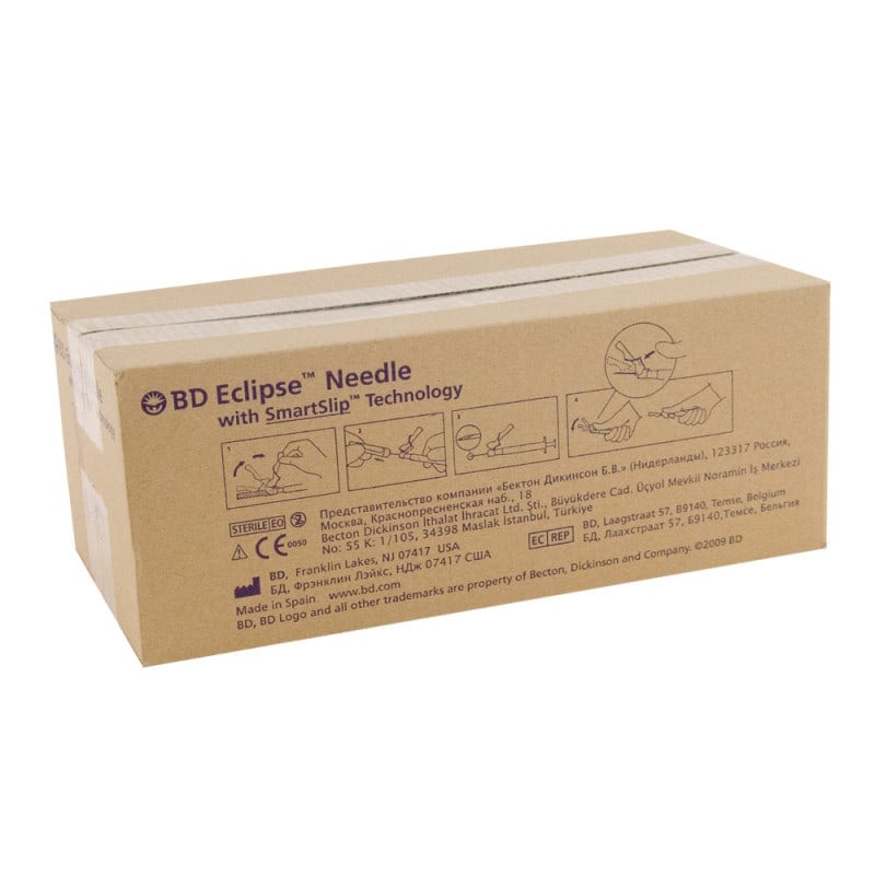 BD Eclipse Safety Needles 21G 1 1/2" - 0.8 x 40mm, green Medvana UK