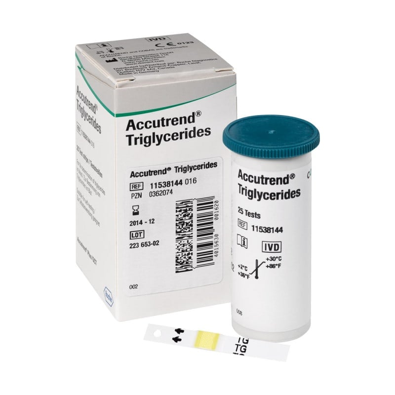 Accutrend Test Strips for Triglyceride Medvana UK