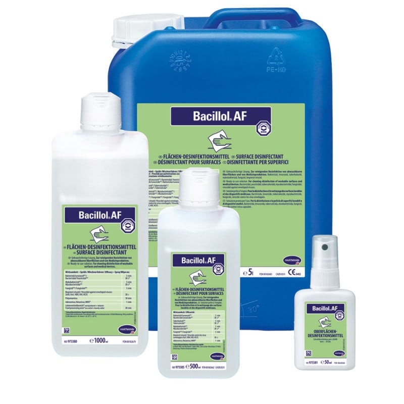 Bacillol AF, Rapid Surface Disinfectant 5 l Medvana UK