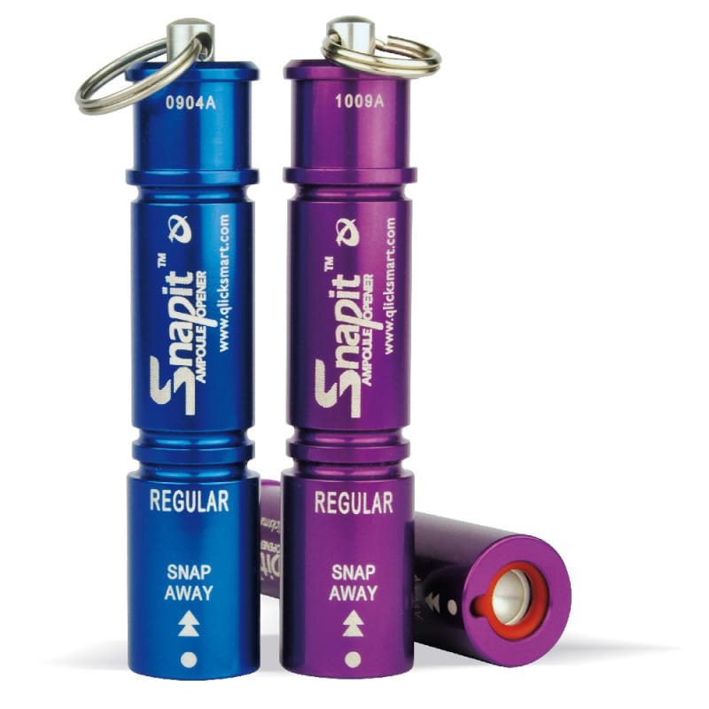 QlickSmart SnapIT Ampoule Opener blue Medvana UK