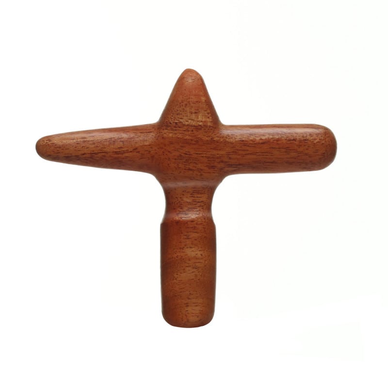 Hardwood Massage Cross Medvana UK
