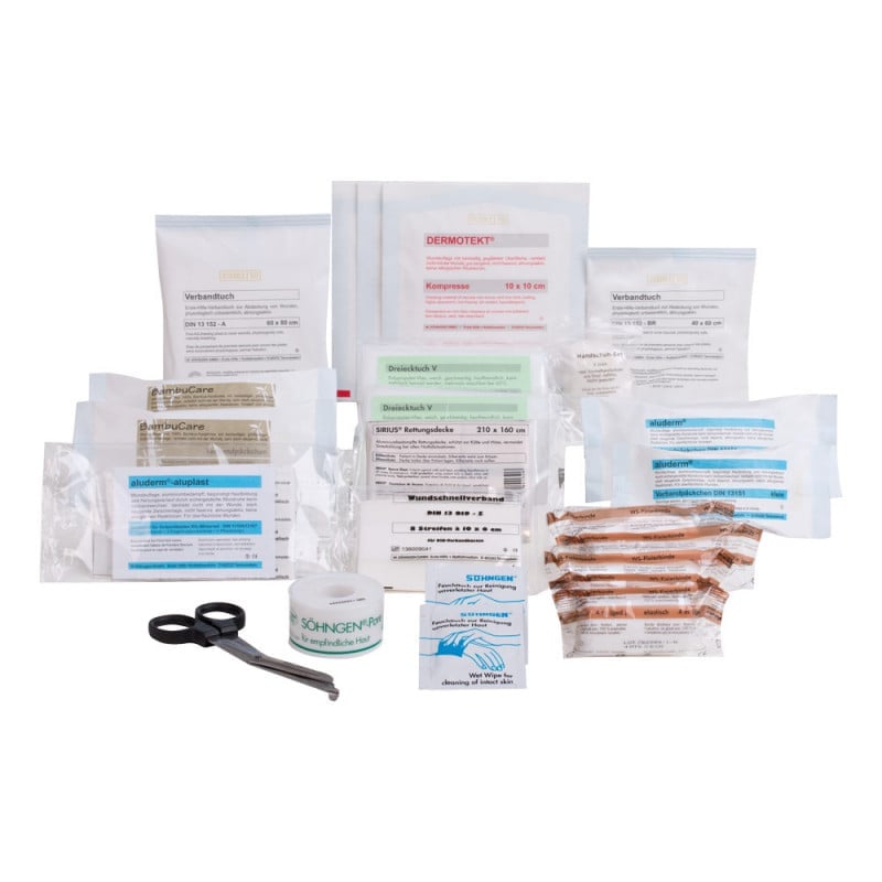 First Aid Kit Refill Pack per DIN 13164 Medvana UK