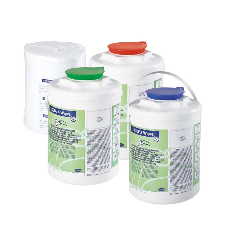 BODE X-Wipes, dispenser box green Medvana UK