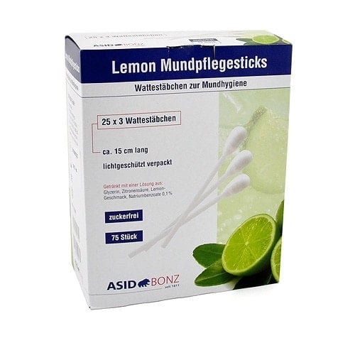 Oral Care Swabs, Lemon Medvana UK