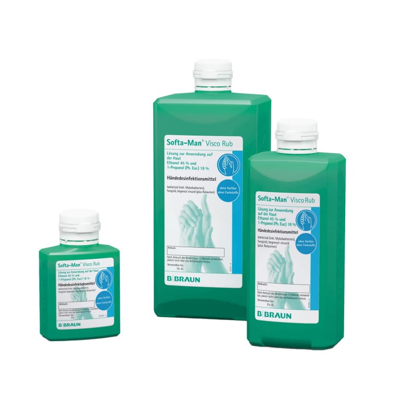 Softa-Man® ViscoRub Hand Sanitiser 500 ml Medvana UK