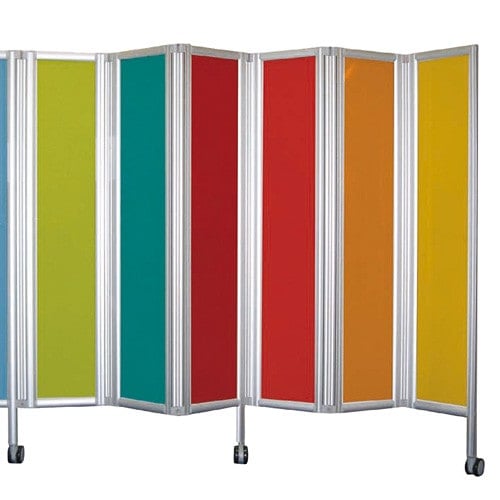 Coloured Plexiglas Panels for the ropimex® Folding Wall green Medvana UK