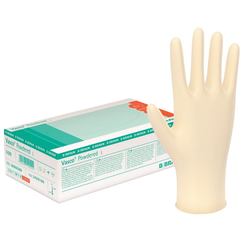 Vasco® Powdered Latex Gloves L Medvana UK