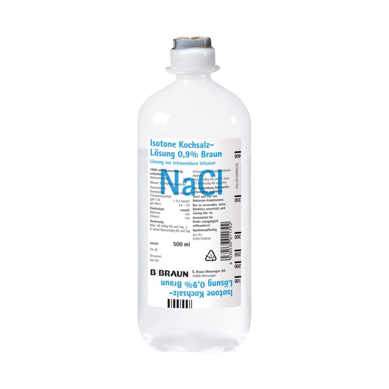 Isotonic Saline Solution 0.9% 500 ml Medvana UK