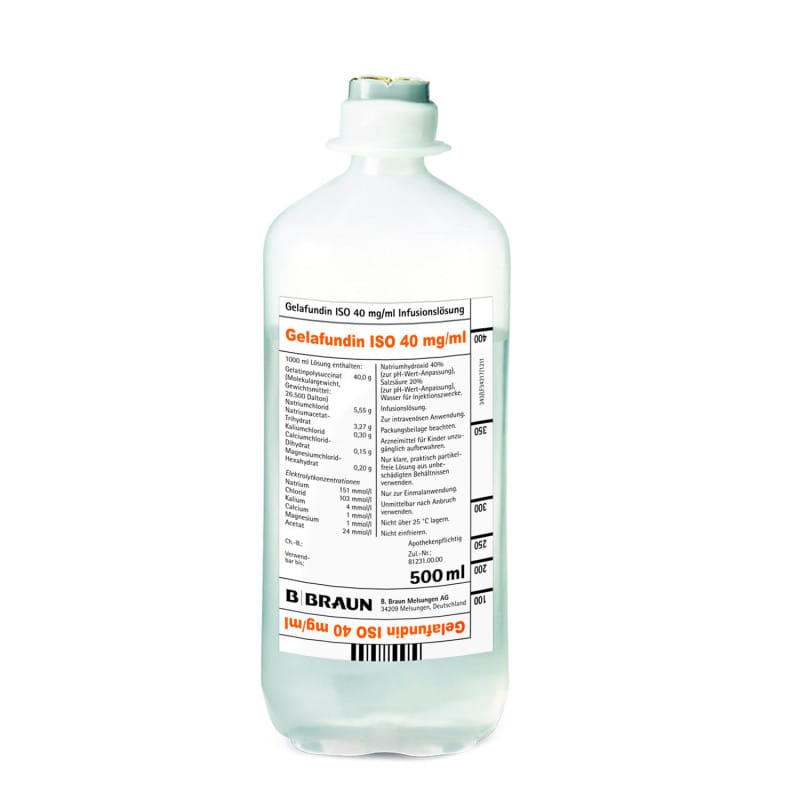 Gelafundin ISO 40 mg/ml Medvana UK