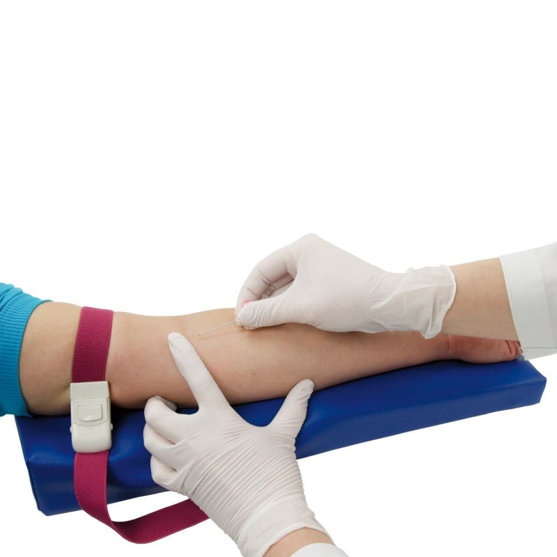 Phlebotomy Wedge, 45 cm dark purple Medvana UK