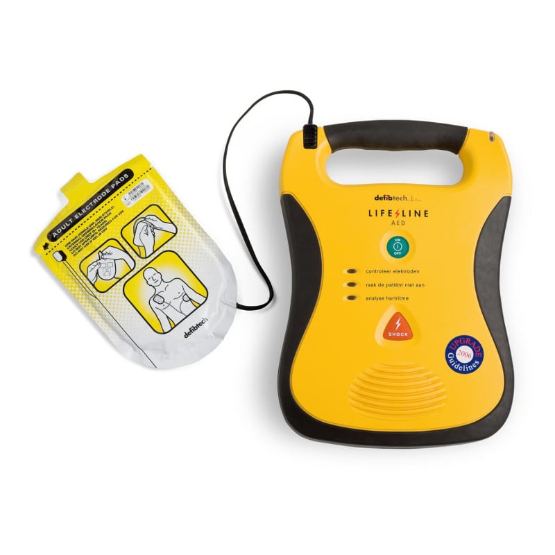 AED LifeLine Defibrillator English Medvana UK