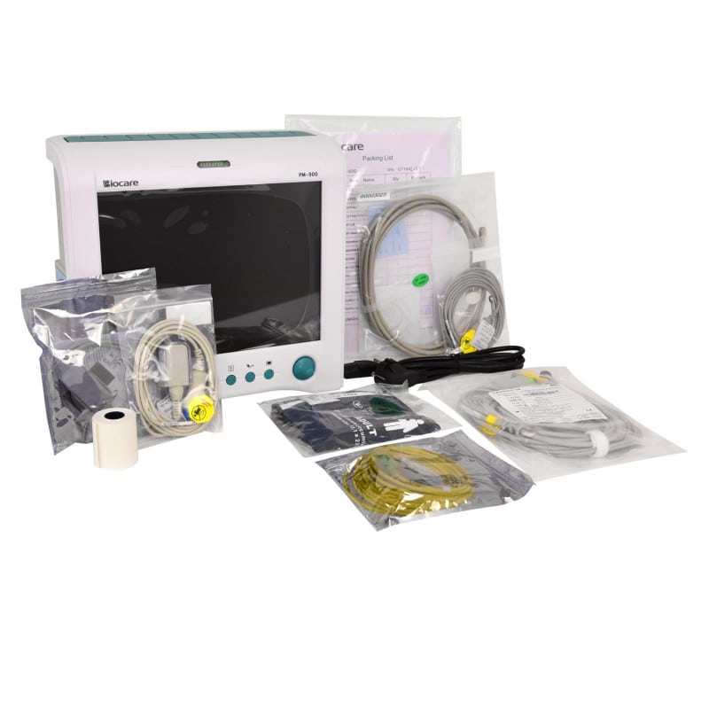 Biocare PM900 Patient Monitor without thermal printer with 5 EKG deviations Medvana UK