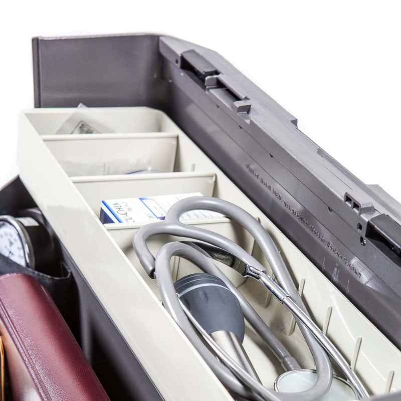 Dürasol "Ideal" Doctor's Case small | burgundy Medvana UK