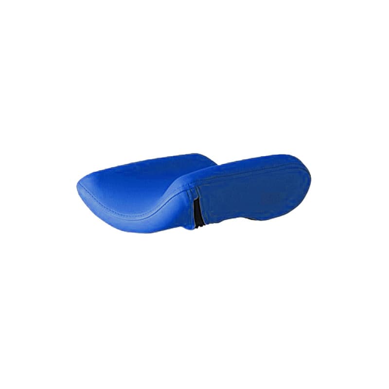 Imitation Leather Cover for Leg Rests royal blue Medvana UK