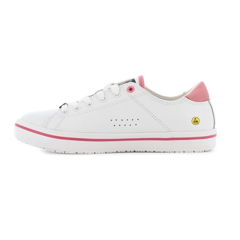 "Paola" Leather Sneakers Fuchsia | 42