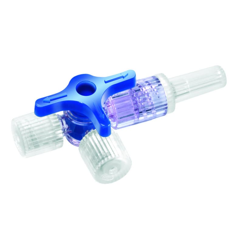 Discofix-3 Three Way Stopcock from B.Braun blue Medvana UK