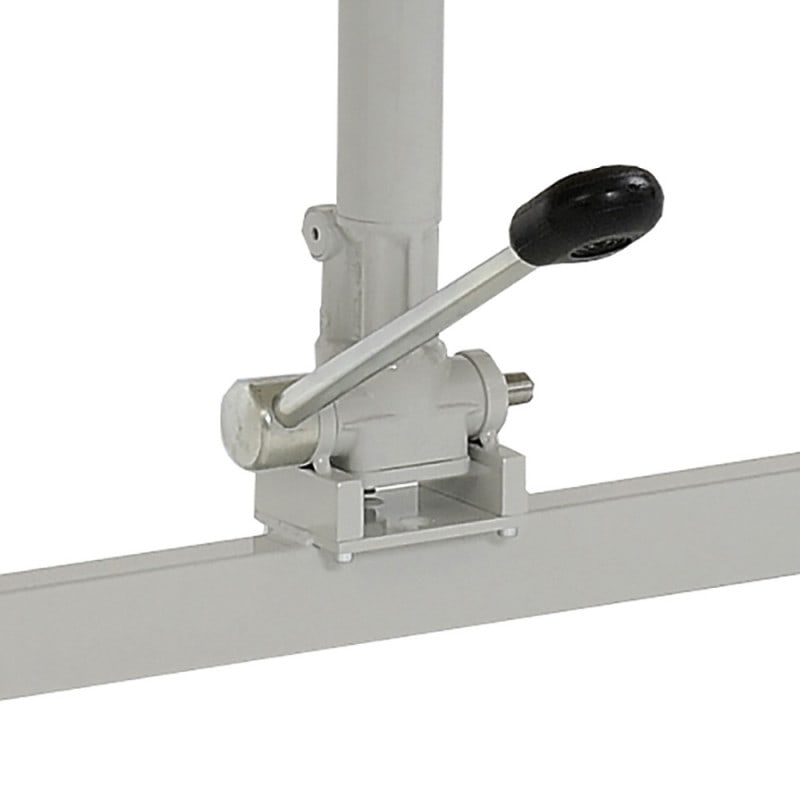 Medical Exam Table 65 cm wide, adjustable headrest (+40°) | Grey Medvana UK