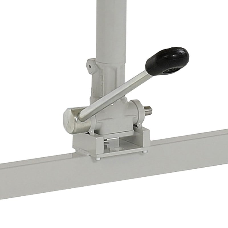 Medical Exam Table 80 cm wide, head depth adjustment | Grey Medvana UK