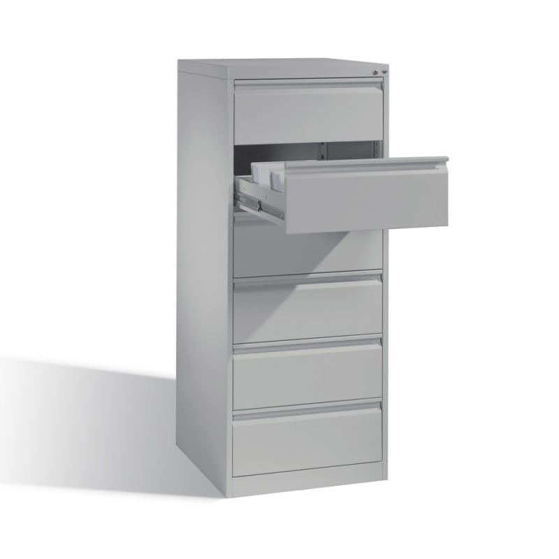 Acurado File Cabinet large | white aluminium-white aluminium