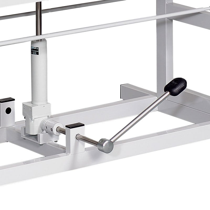 XXL Exam Table hydraulic | light grey