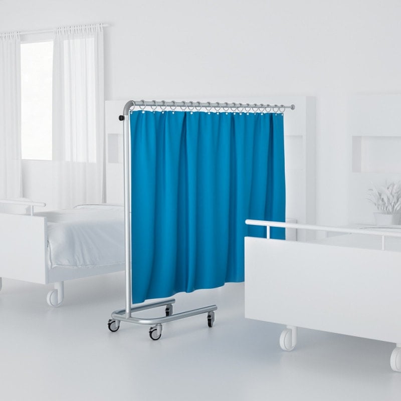 Portable Partition light blue Medvana UK