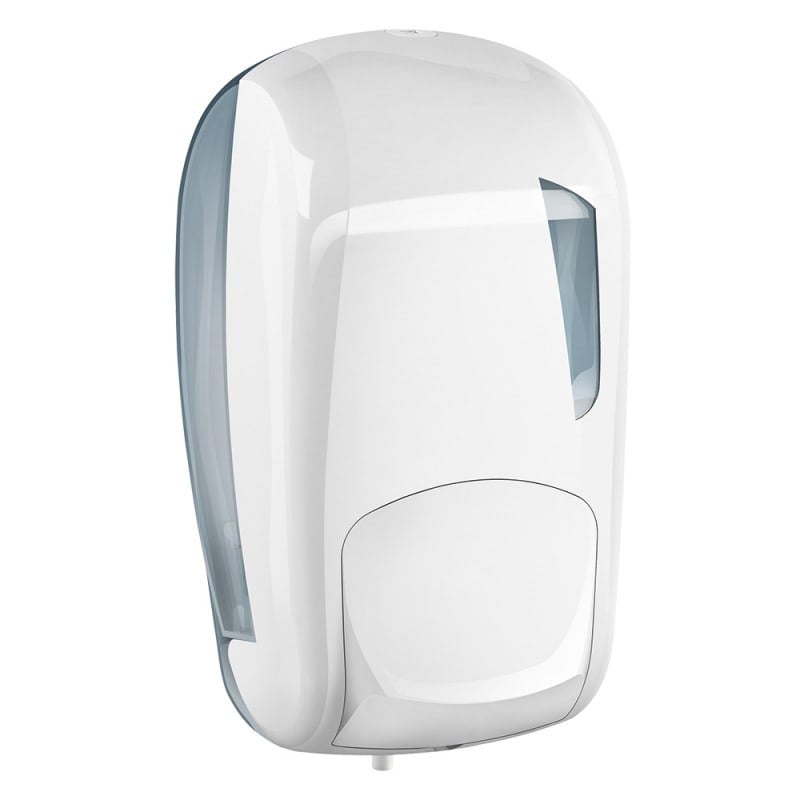 Liquid Hand Soap Dispenser white Medvana UK