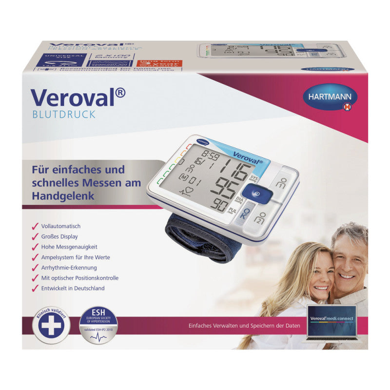 Veroval Wrist Blood Pressure Monitor Medvana UK