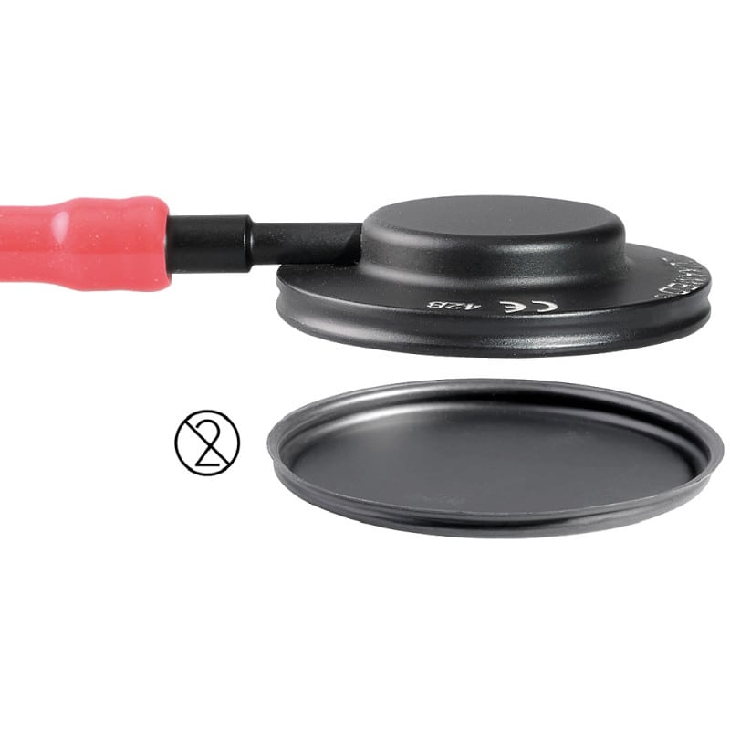 Luxascope Sonus Flat Flex Single-Head Stethoscope red Medvana UK