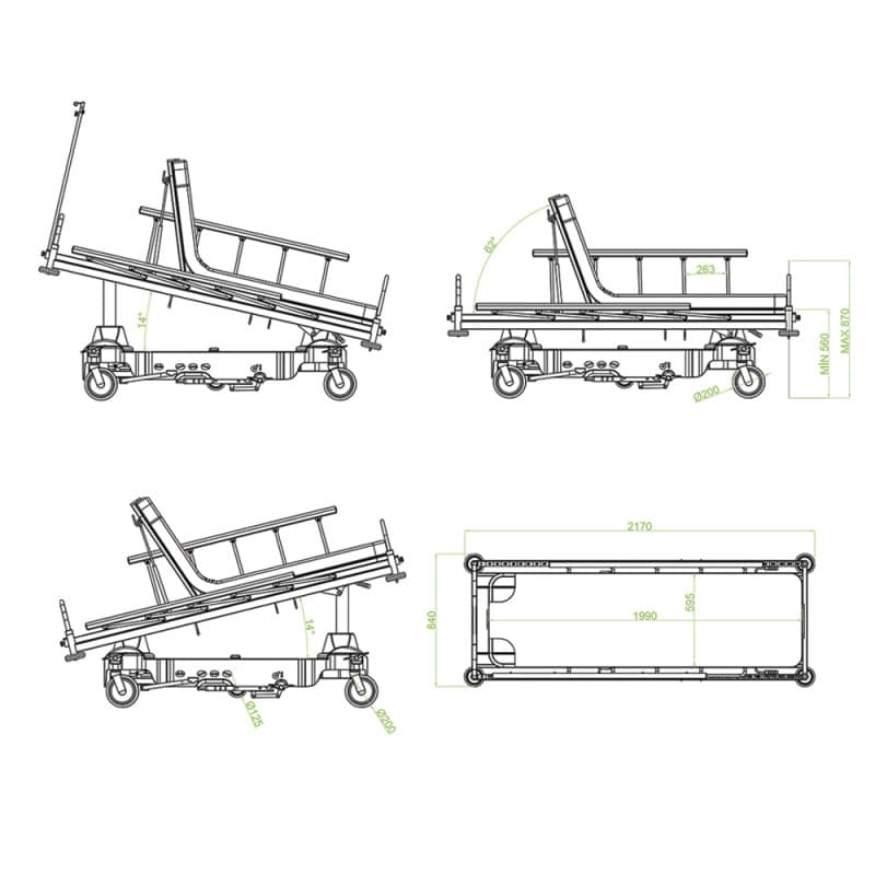 «Sigma» Emergency Stretcher Medvana UK