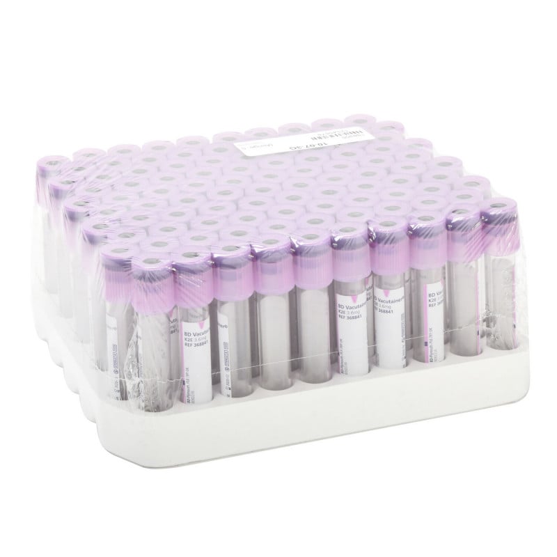BD Vacutainer EDTA Blood Collection Tubes Medvana UK