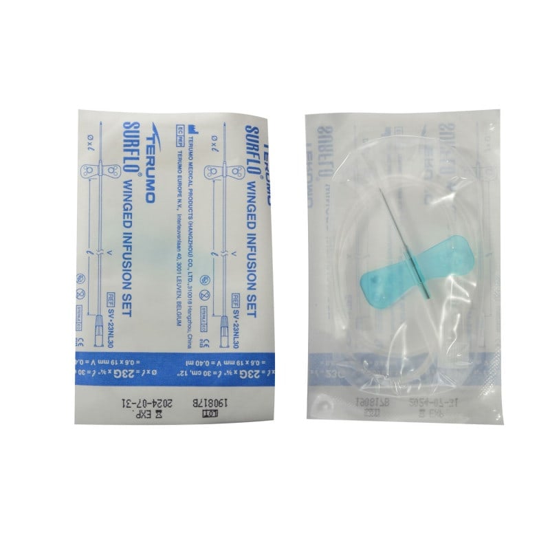 Terumo Surflo Butterfly Needle 19G, 1.10 x 19 mm, ivory Medvana UK