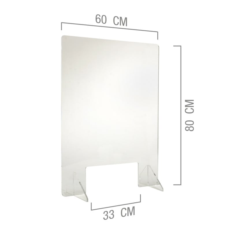 Acrylic Spit Protection Wall Medvana UK