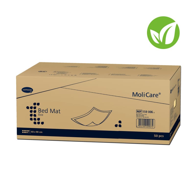 MoliCare Bed Mat Eco 9 60 x 90 cm (50 pcs) Medvana UK
