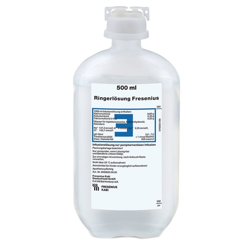 Fresenius Ringer's Solution Kabi Pack (10 pcs) Medvana UK