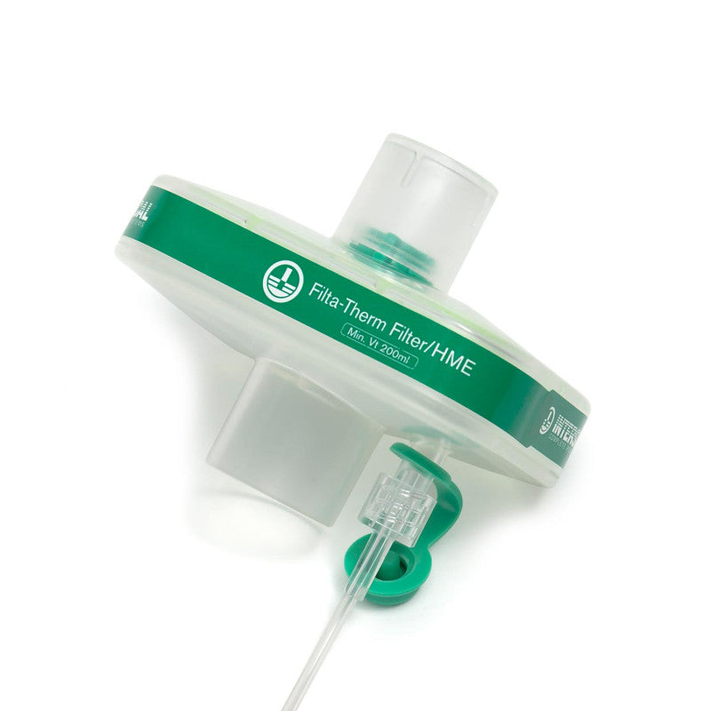 "Filta-Term" HME Filter with Luer-Port from Intersurgical Medvana UK