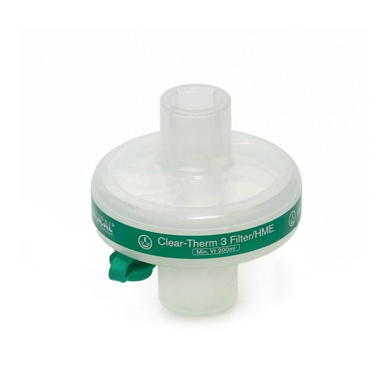 HME-Filter «Clear-Therm» Midi with Luer port, smaller volume Medvana UK
