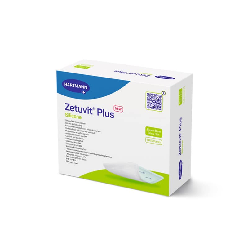 Zetuvit Plus Silicone 10 x 20 cm