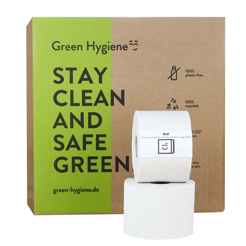 Eco-Friendly Toilet Paper (2-Ply) Medvana UK