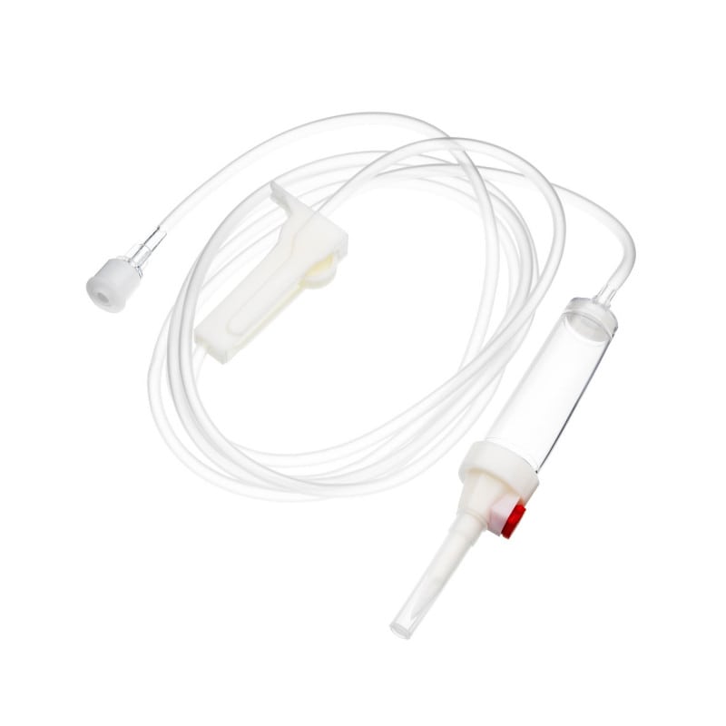 BD Infusion Set for Gravity Infusion with Luer Lock Connector and Check Valve Medvana UK