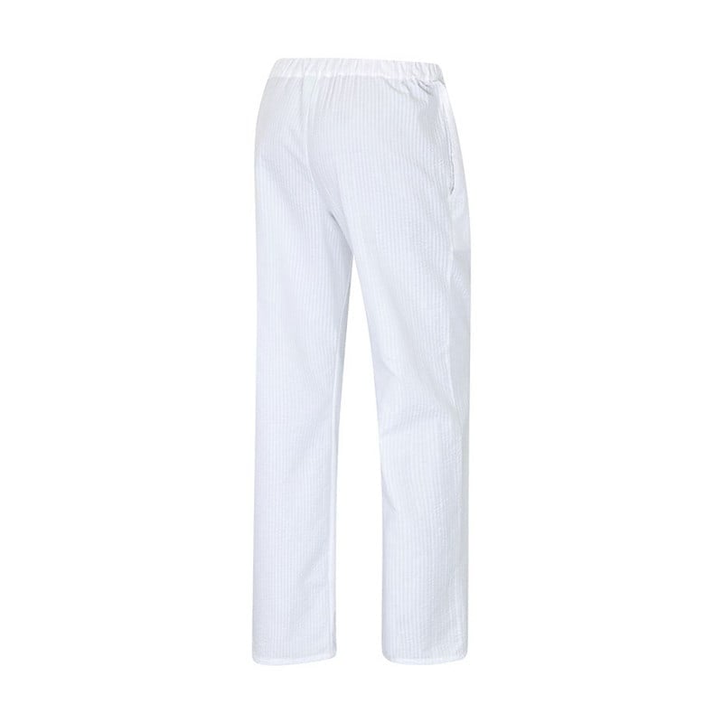 Women's Seersucker Trousers 36 Medvana UK