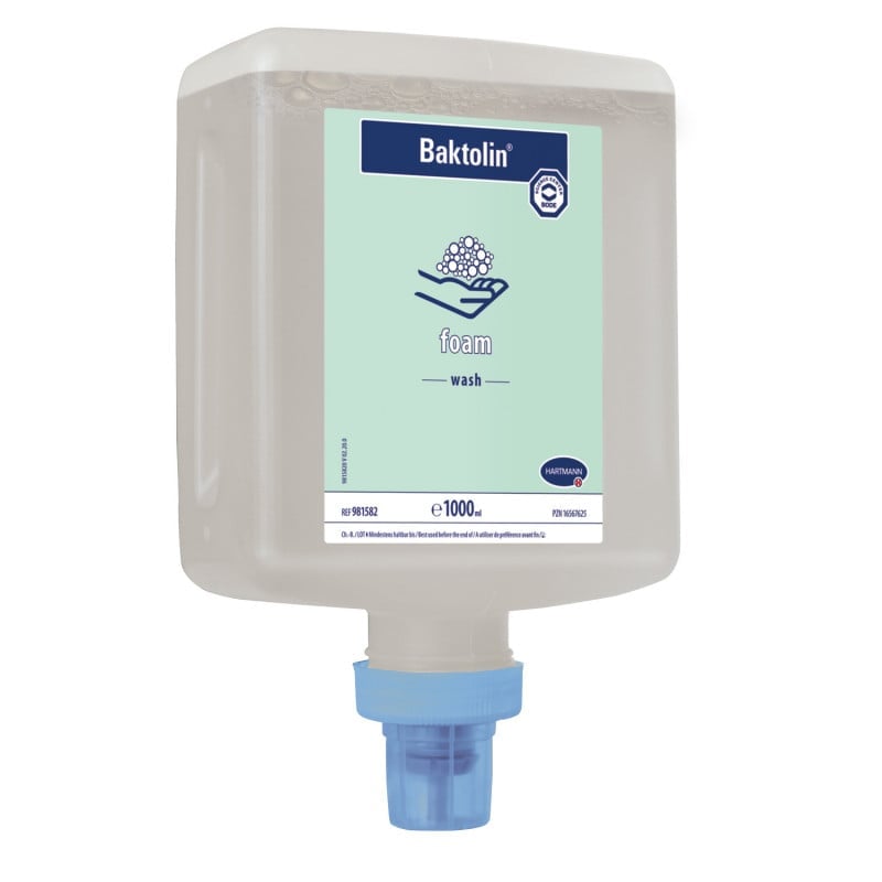 Baktolin® Foam Hand Wash in a CleanSafe Bottle Medvana UK
