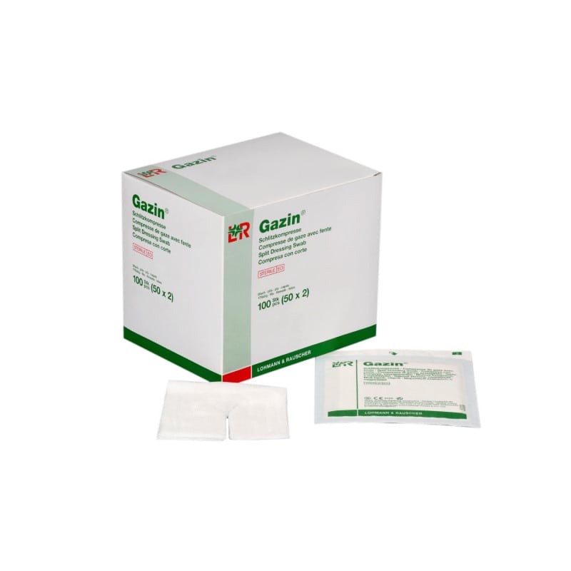Gazin® Sterile Drainage Compresses 7.5 x 7.5 cm Medvana UK