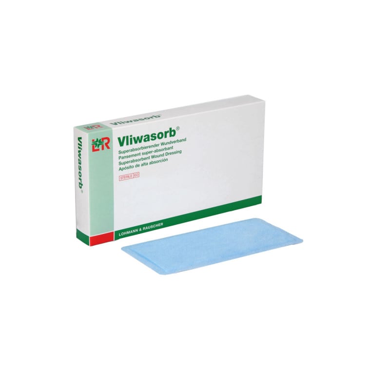 Vliwasorb® sensitive Absorbent Compresses 20 x 20 cm Medvana UK