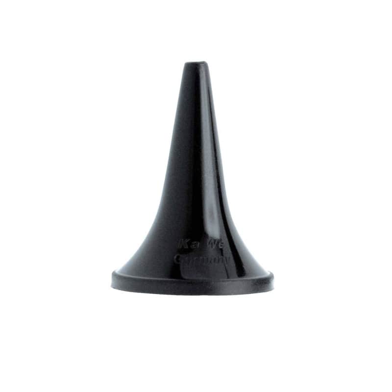 KaWe Disposable Ear Funnels, black 4 mm Medvana UK