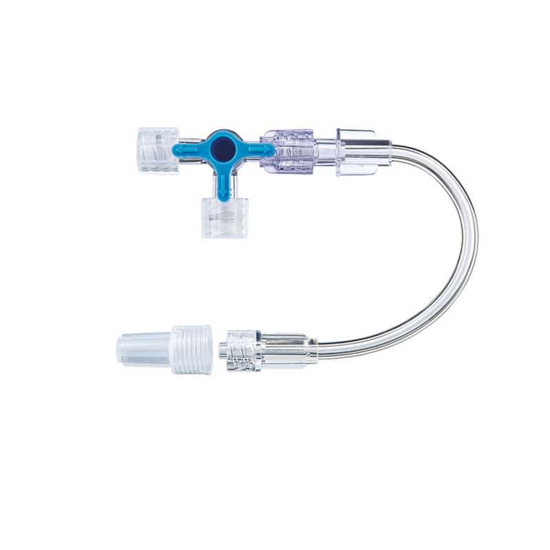 3-Way Stopcock with Line 10 cm, Ø 2 mm x 4 mm Medvana UK